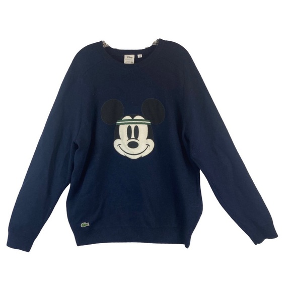 Disney Lacoste Double sided Crew Neck Sweater